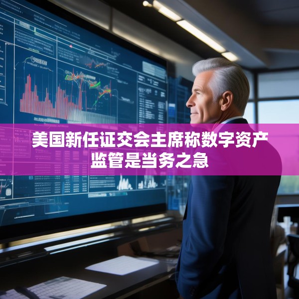 美国新任证交会主席称数字资产监管是当务之急