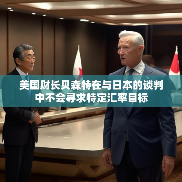 美国财长贝森特在与日本的谈判中不会寻求特定汇率目标