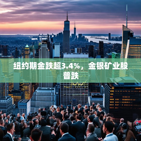 纽约期金跌超3.4%，金银矿业股普跌