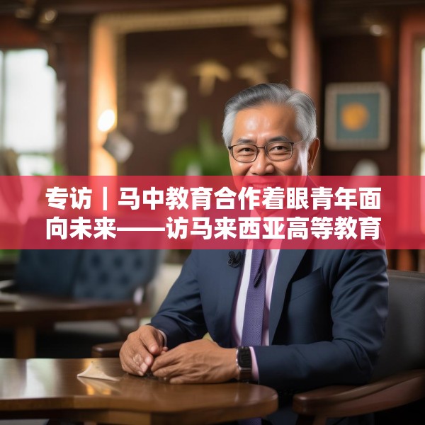 专访｜马中教育合作着眼青年面向未来——访马来西亚高等教育部长赞比里