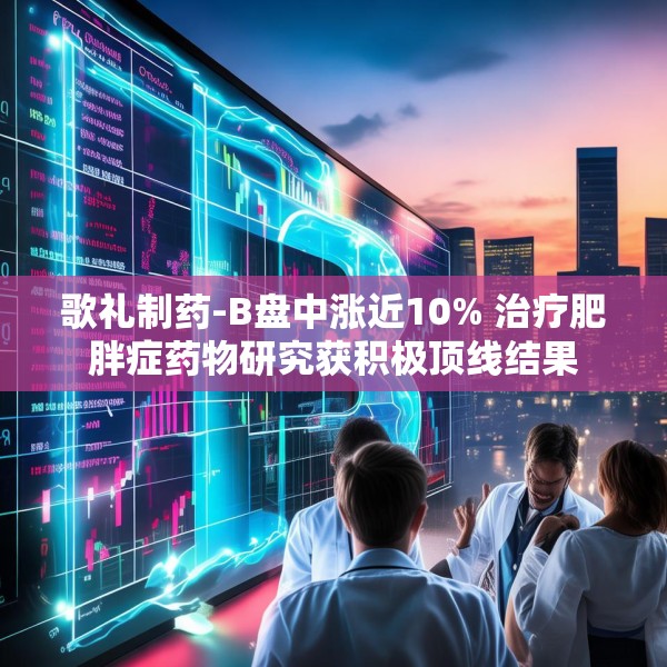 歌礼制药-B盘中涨近10% 治疗肥胖症药物研究获积极顶线结果