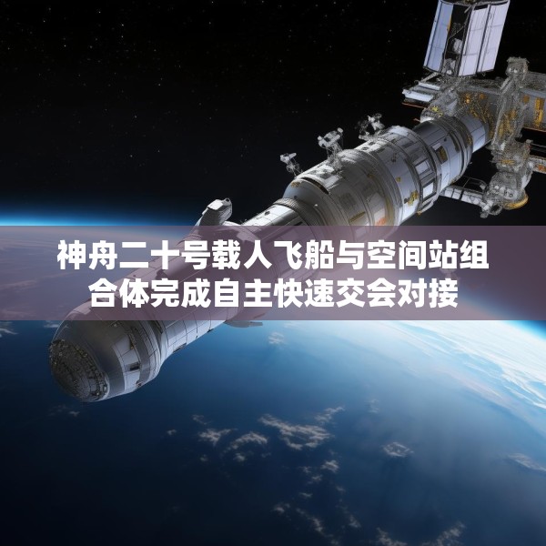 神舟二十号载人飞船与空间站组合体完成自主快速交会对接