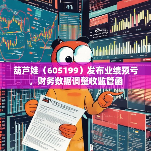 葫芦娃（605199）发布业绩预亏，财务数据调整收监管函