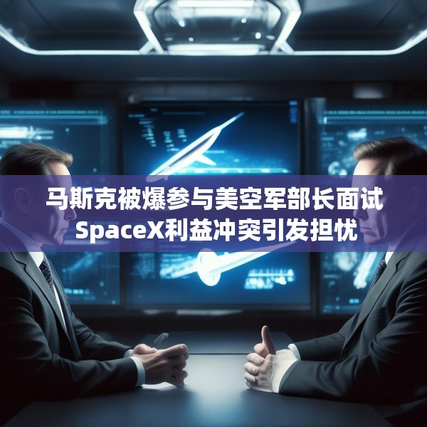 马斯克被爆参与美空军部长面试 SpaceX利益冲突引发担忧
