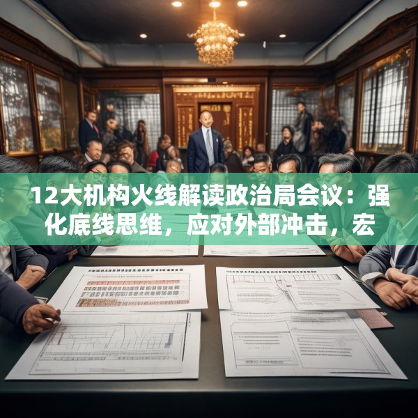 12大机构火线解读政治局会议：强化底线思维，应对外部冲击，宏观着力“四稳”，配置上沿三主线布局