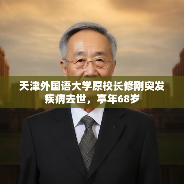 天津外国语大学原校长修刚突发疾病去世，享年68岁