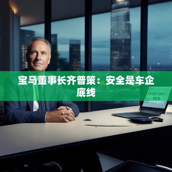 宝马董事长齐普策：安全是车企底线