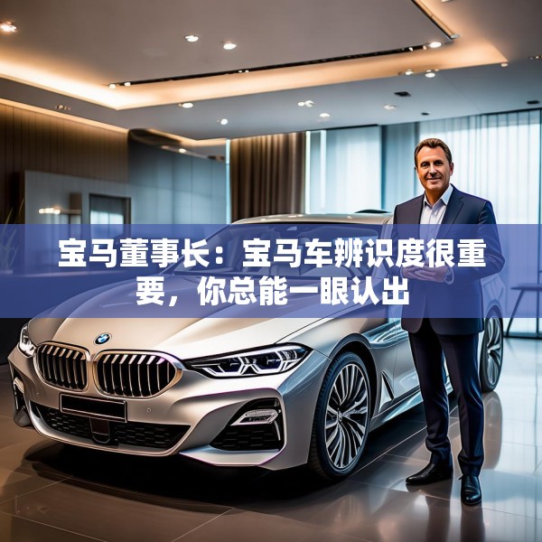 宝马董事长：宝马车辨识度很重要，你总能一眼认出