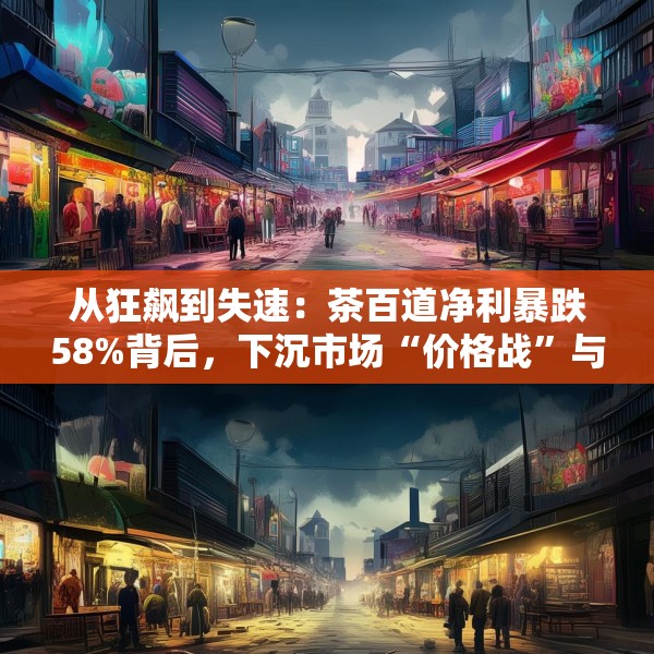 从狂飙到失速：茶百道净利暴跌58%背后，下沉市场“价格战”与品控之殇