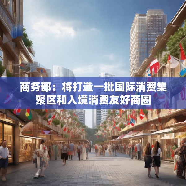 商务部：将打造一批国际消费集聚区和入境消费友好商圈