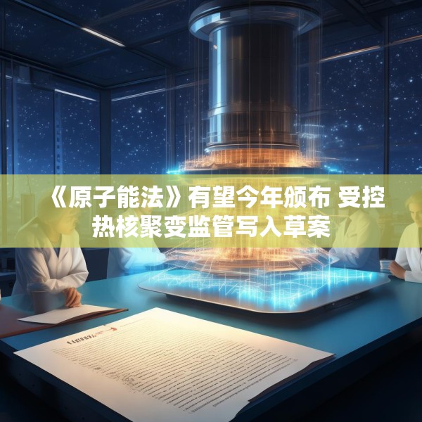 《原子能法》有望今年颁布 受控热核聚变监管写入草案