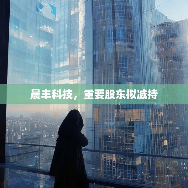 晨丰科技，重要股东拟减持