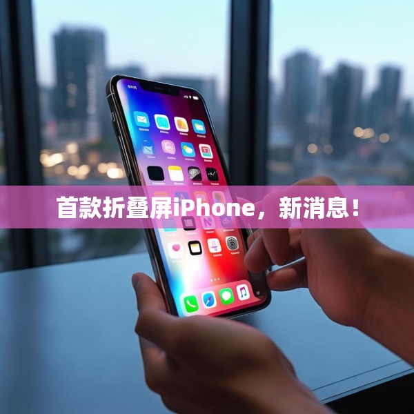 首款折叠屏iPhone，新消息！