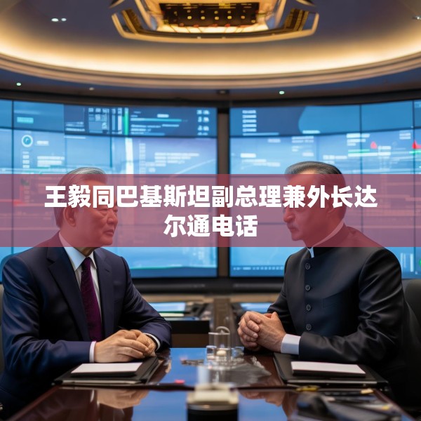 王毅同巴基斯坦副总理兼外长达尔通电话