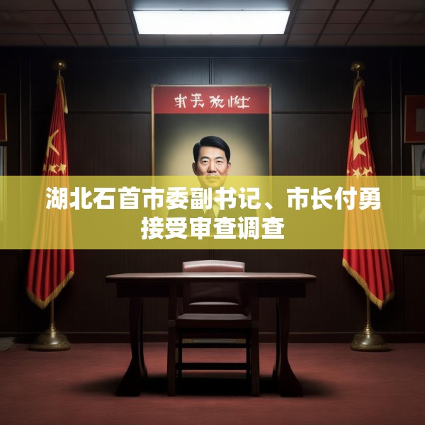 湖北石首市委副书记、市长付勇接受审查调查