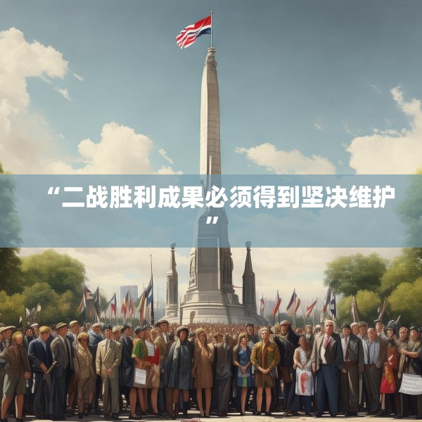 “二战胜利成果必须得到坚决维护”