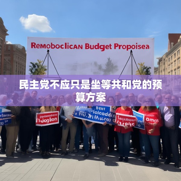 民主党不应只是坐等共和党的预算方案