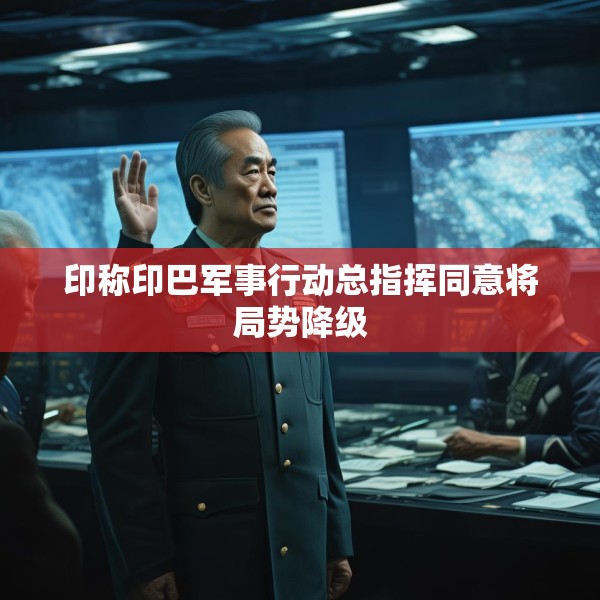 印称印巴军事行动总指挥同意将局势降级