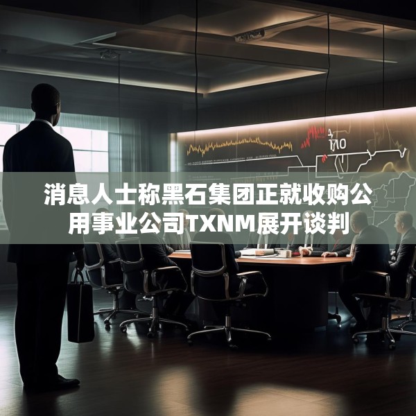 消息人士称黑石集团正就收购公用事业公司TXNM展开谈判