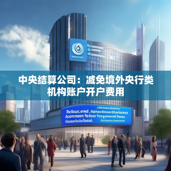 中央结算公司：减免境外央行类机构账户开户费用