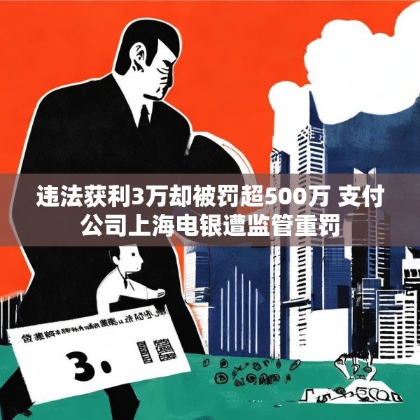 违法获利3万却被罚超500万 支付公司上海电银遭监管重罚