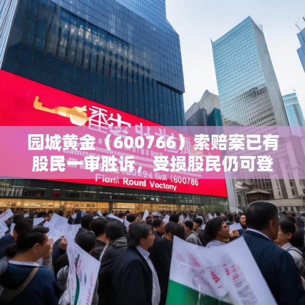 园城黄金（600766）索赔案已有股民一审胜诉，受损股民仍可登记索赔