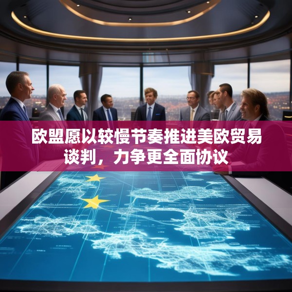 欧盟愿以较慢节奏推进美欧贸易谈判，力争更全面协议