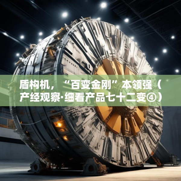 盾构机，“百变金刚”本领强（产经观察·细看产品七十二变④）