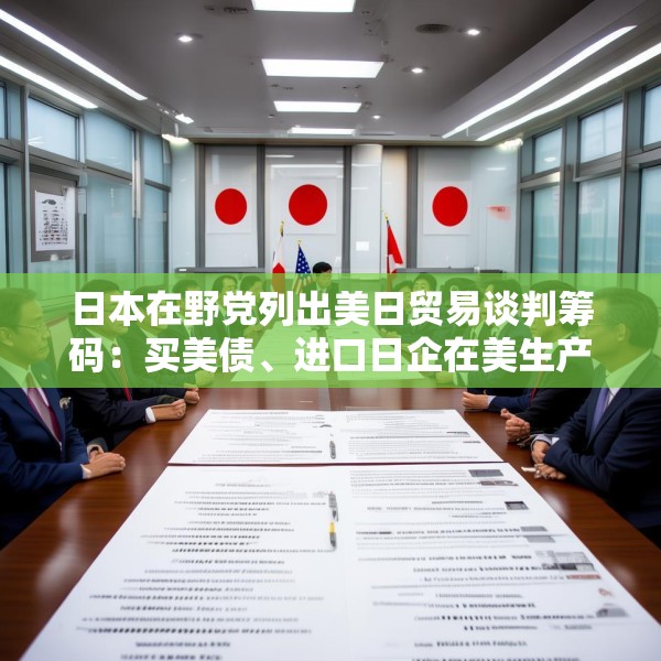 日本在野党列出美日贸易谈判筹码：买美债、进口日企在美生产的汽车