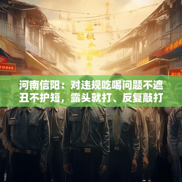 河南信阳：对违规吃喝问题不遮丑不护短，露头就打、反复敲打