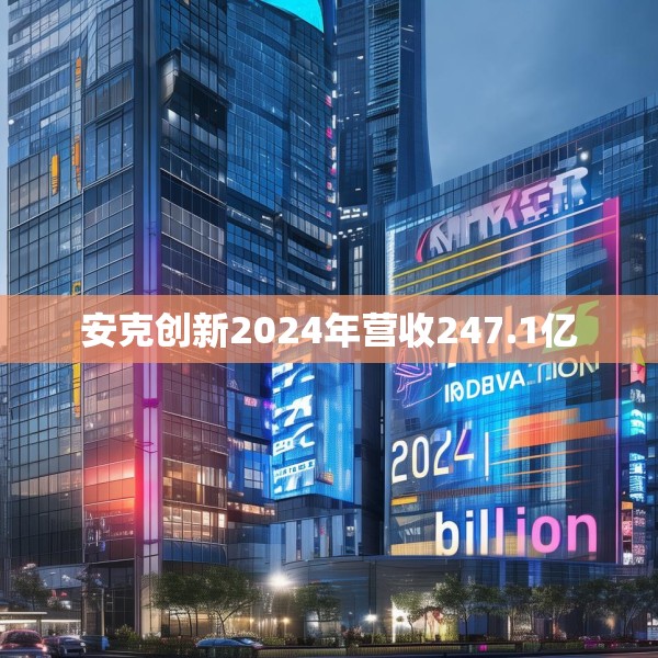 安克创新2024年营收247.1亿