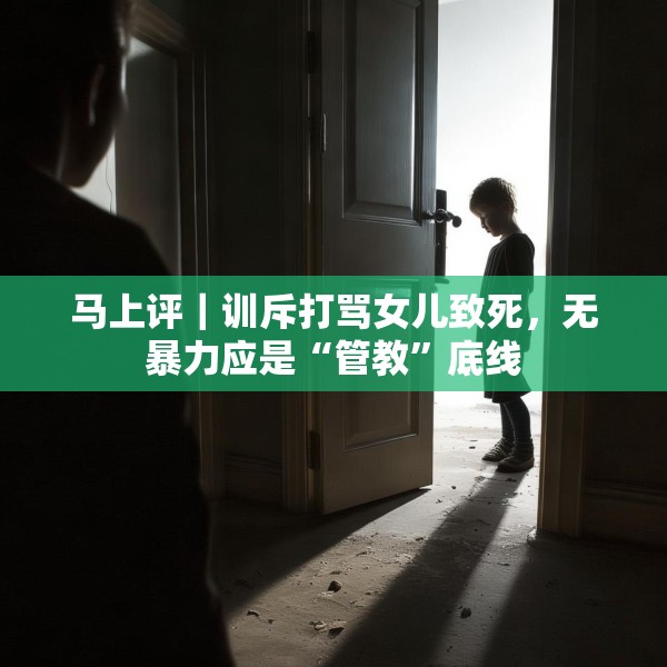 马上评｜训斥打骂女儿致死，无暴力应是“管教”底线