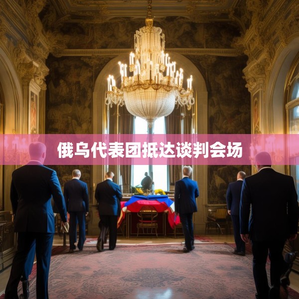 俄乌代表团抵达谈判会场