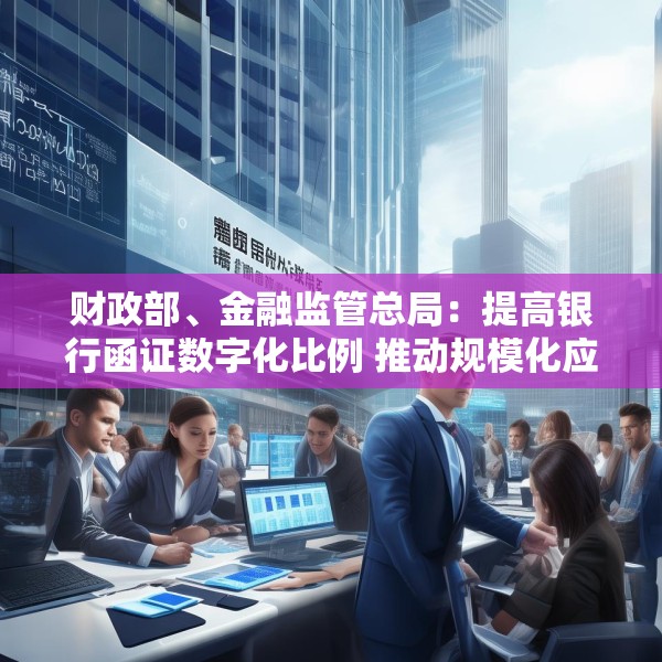 财政部、金融监管总局：提高银行函证数字化比例 推动规模化应用场景落地