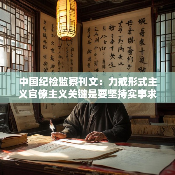 中国纪检监察刊文：力戒形式主义官僚主义关键是要坚持实事求是
