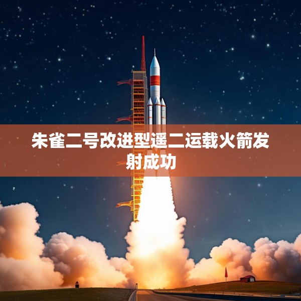 朱雀二号改进型遥二运载火箭发射成功
