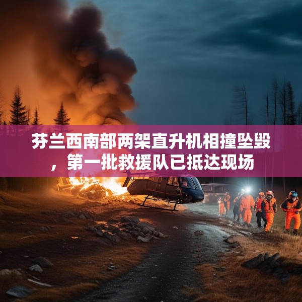 芬兰西南部两架直升机相撞坠毁，第一批救援队已抵达现场