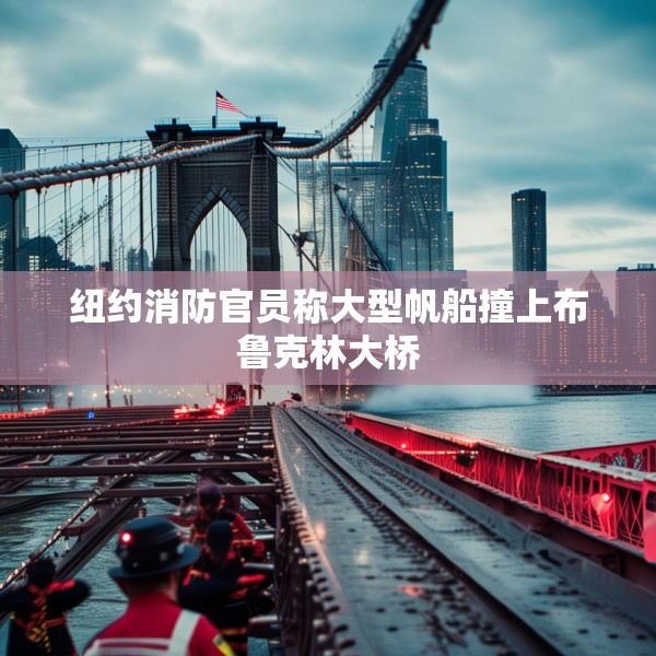 纽约消防官员称大型帆船撞上布鲁克林大桥