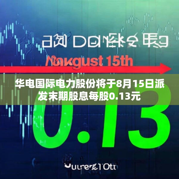 华电国际电力股份将于8月15日派发末期股息每股0.13元