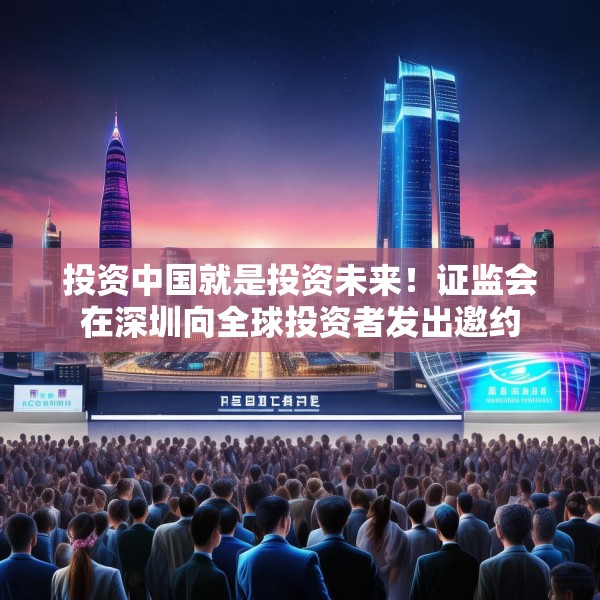 投资中国就是投资未来！证监会在深圳向全球投资者发出邀约