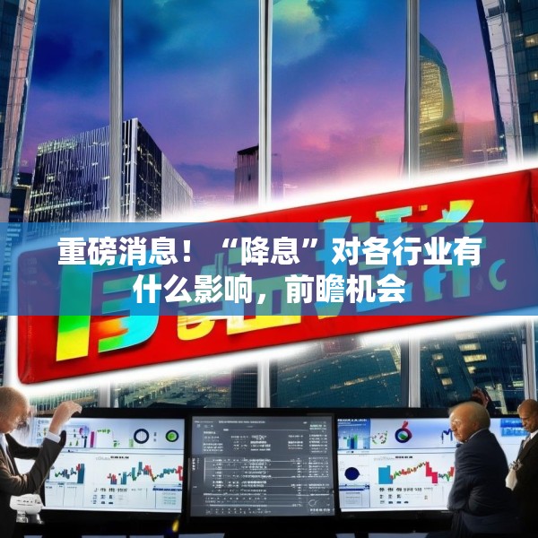 重磅消息！“降息”对各行业有什么影响，前瞻机会