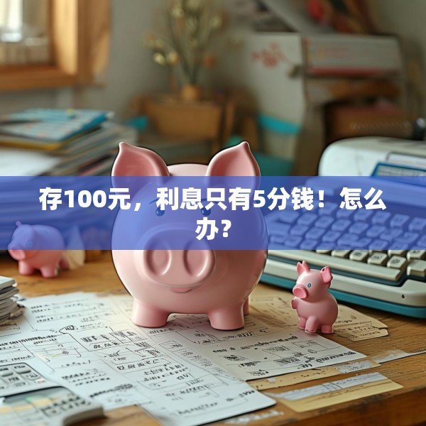 存100元，利息只有5分钱！怎么办？