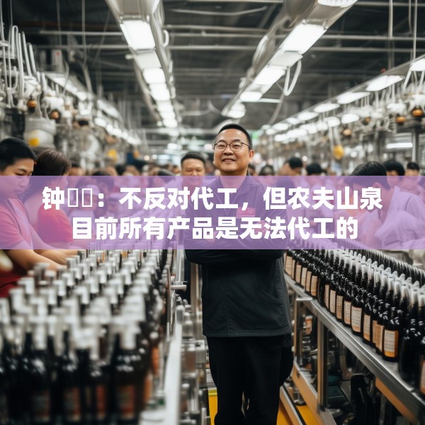 钟睒睒：不反对代工，但农夫山泉目前所有产品是无法代工的
