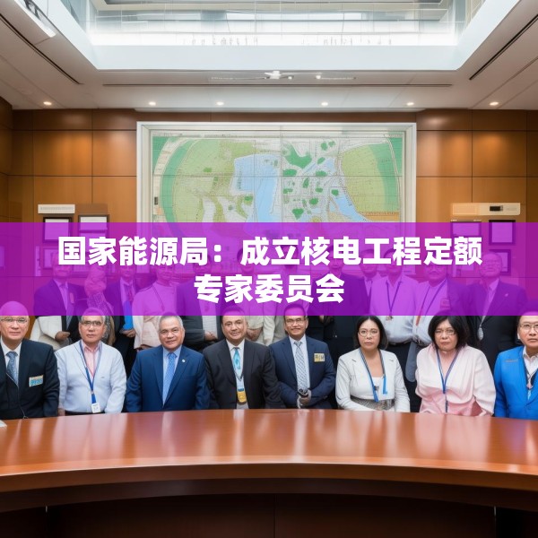 国家能源局：成立核电工程定额专家委员会