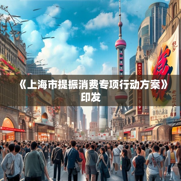 《上海市提振消费专项行动方案》印发