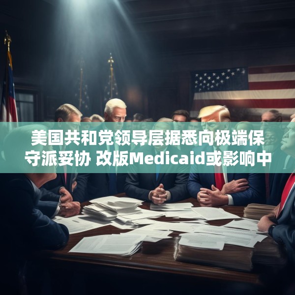 美国共和党领导层据悉向极端保守派妥协 改版Medicaid或影响中期选举选情