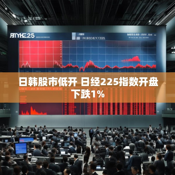 日韩股市低开 日经225指数开盘下跌1%