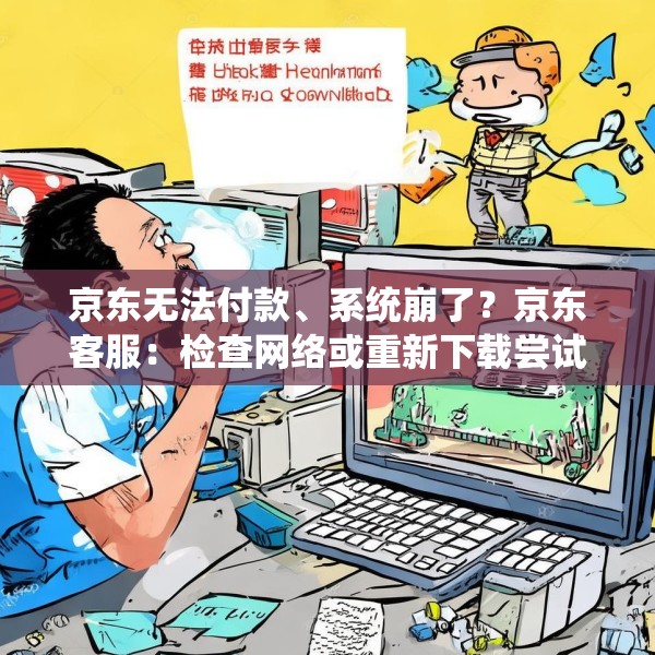 京东无法付款、系统崩了？京东客服：检查网络或重新下载尝试