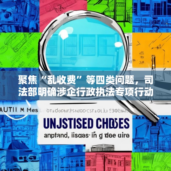 聚焦“乱收费”等四类问题，司法部明确涉企行政执法专项行动目标