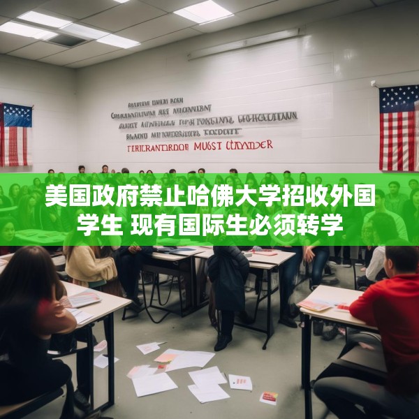 美国政府禁止哈佛大学招收外国学生 现有国际生必须转学